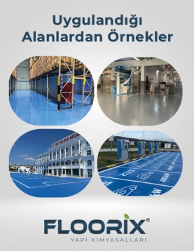 Floorix Akrilik Yol Çizgi Boyası - 20 KG